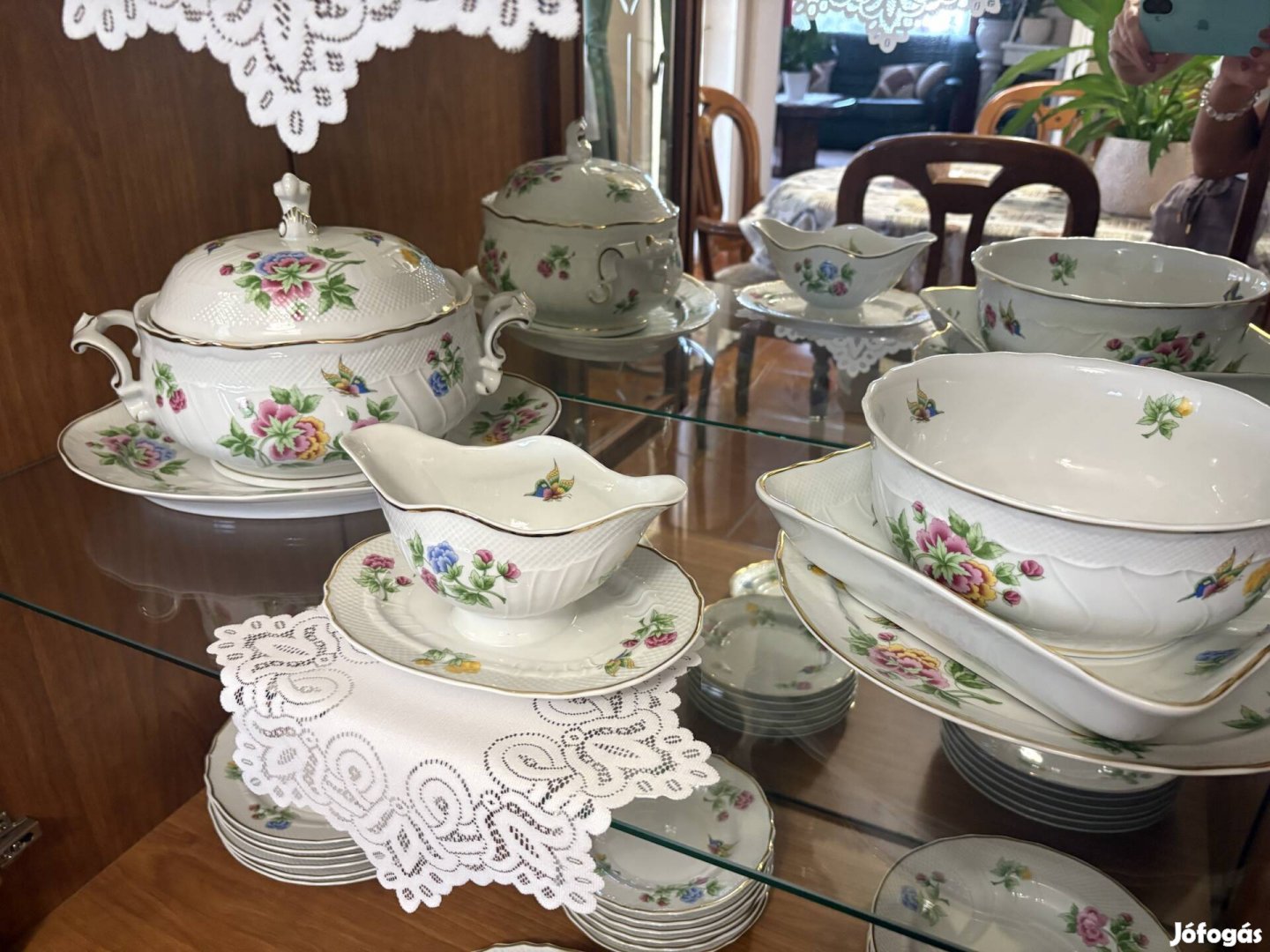 Hollóházi étkészlet