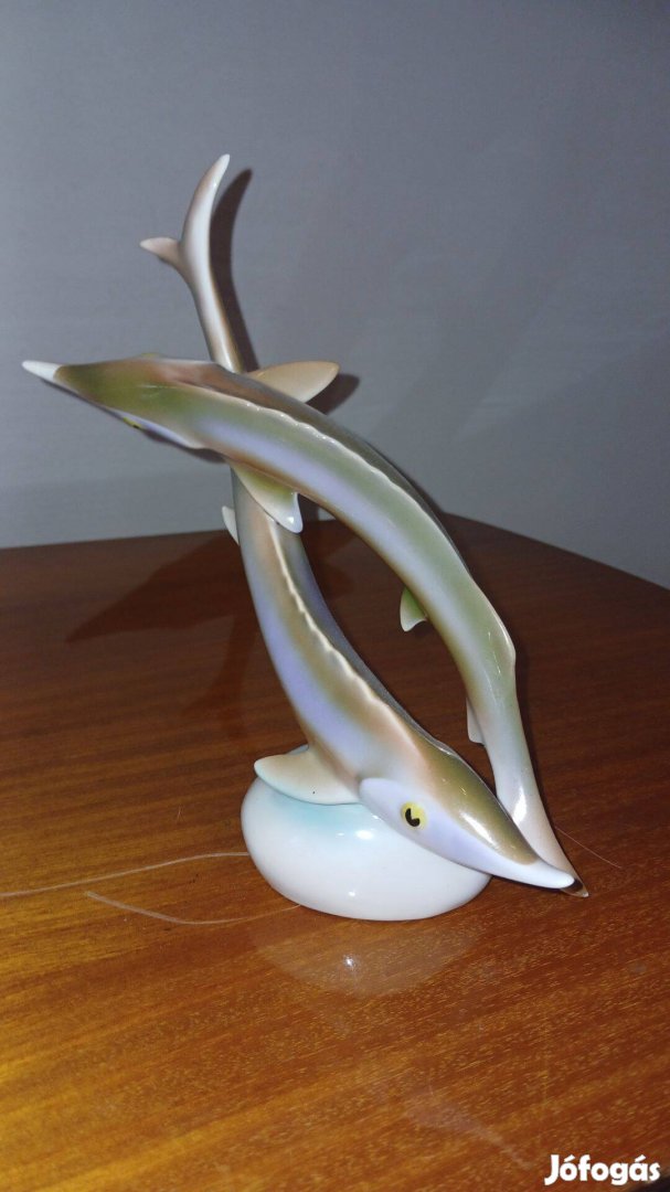 Hollóházi halak porcelán