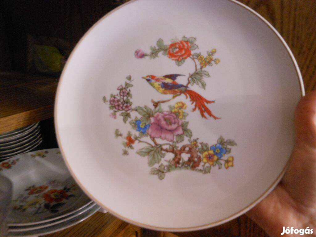 Hollóházi papagájos tányér