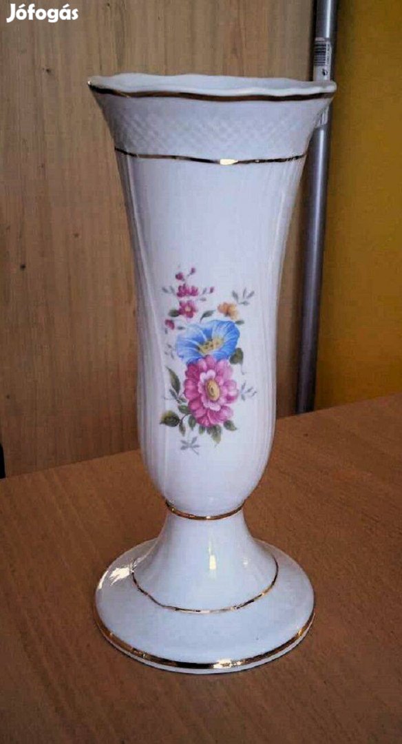 Hollóházi porcelán Pannónia 5102 váza