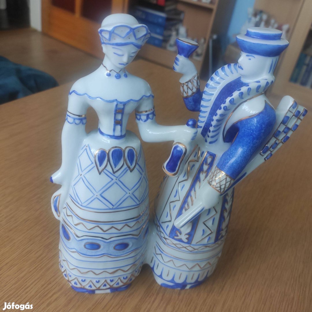 Hollóházi porcelán, Mulató pár