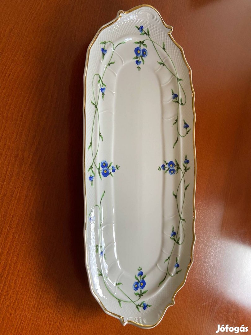 Hollóházi porcelán ajándék pataki tál