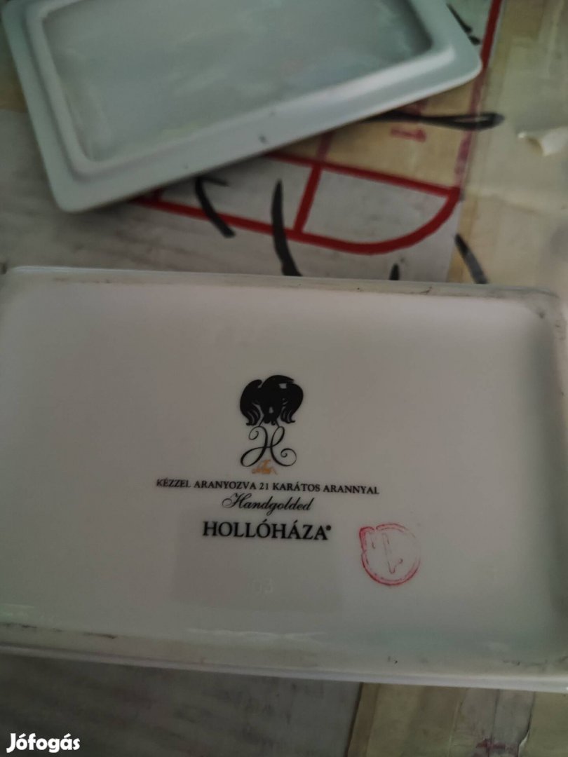 Hollóházi porcelán díszdoboz eladó