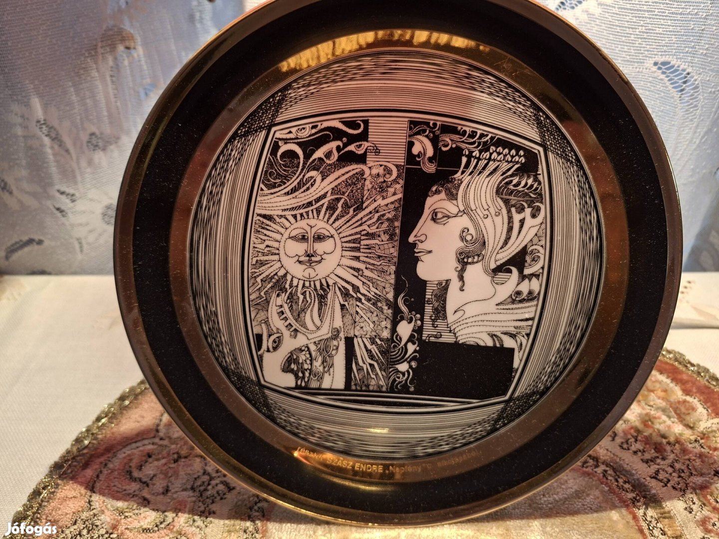 Hollóházi porcelán készlet