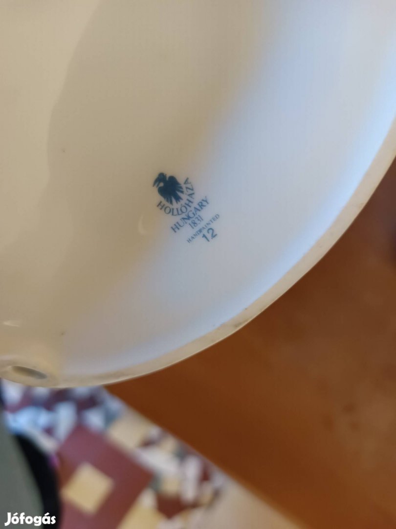 Hollóházi porcelán korsó,óra vázák stb egyben eladó