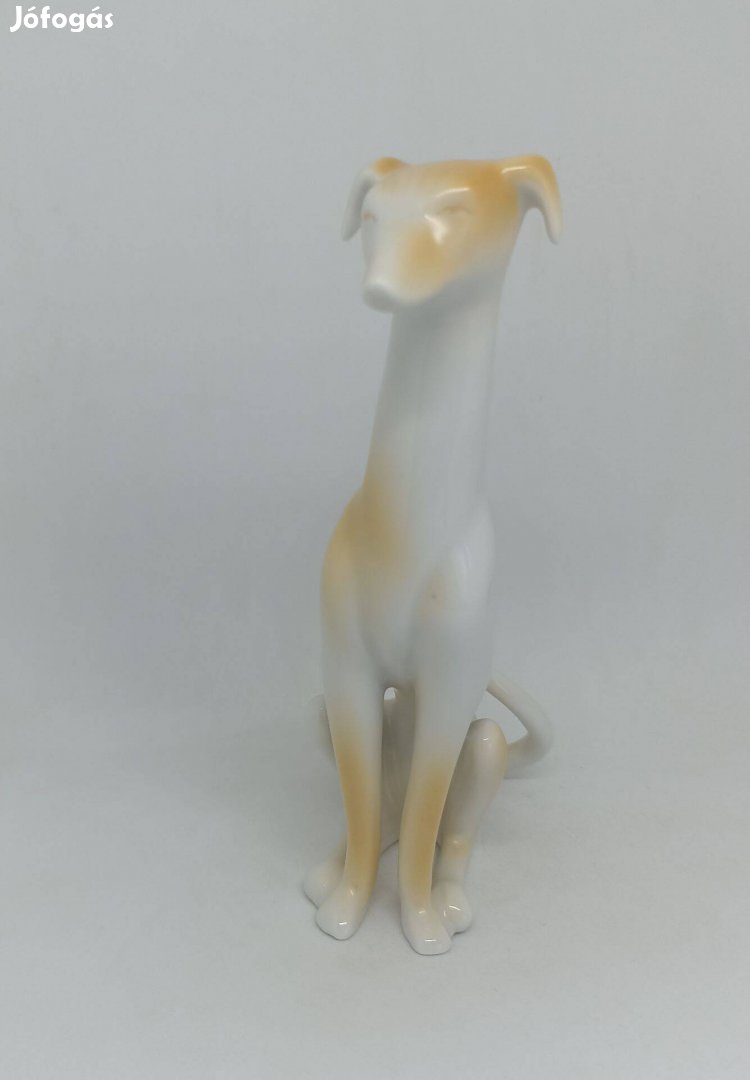 Hollóházi porcelán kutya!