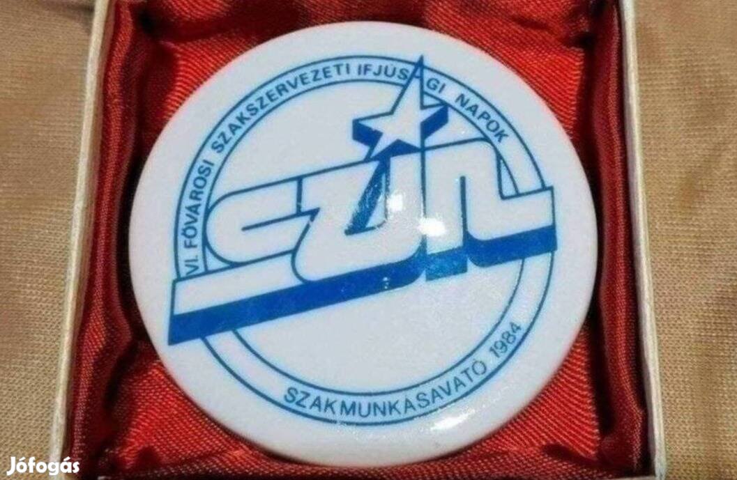 Hollóházi porcelán plakett