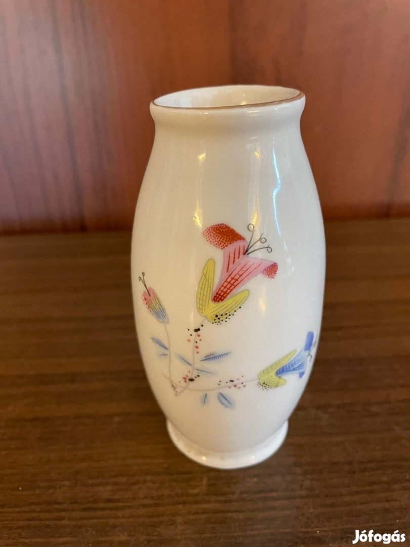 Hollóházi porcelán váza