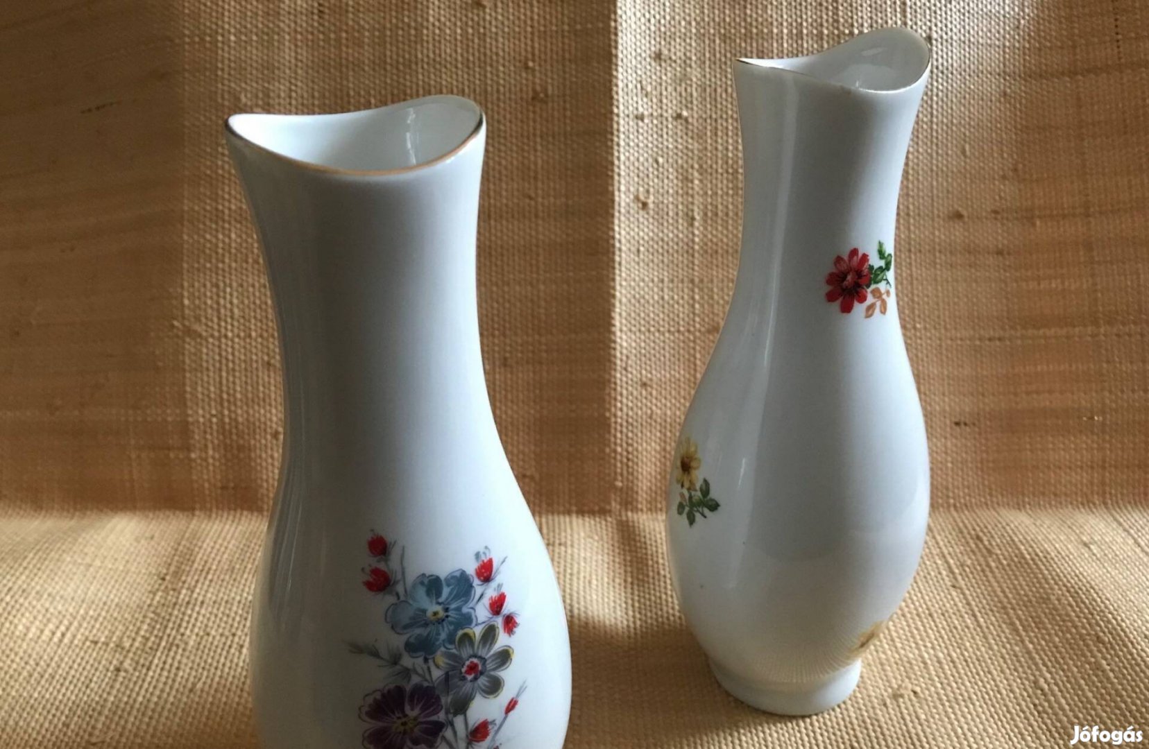 Hollóházi porcelán váza