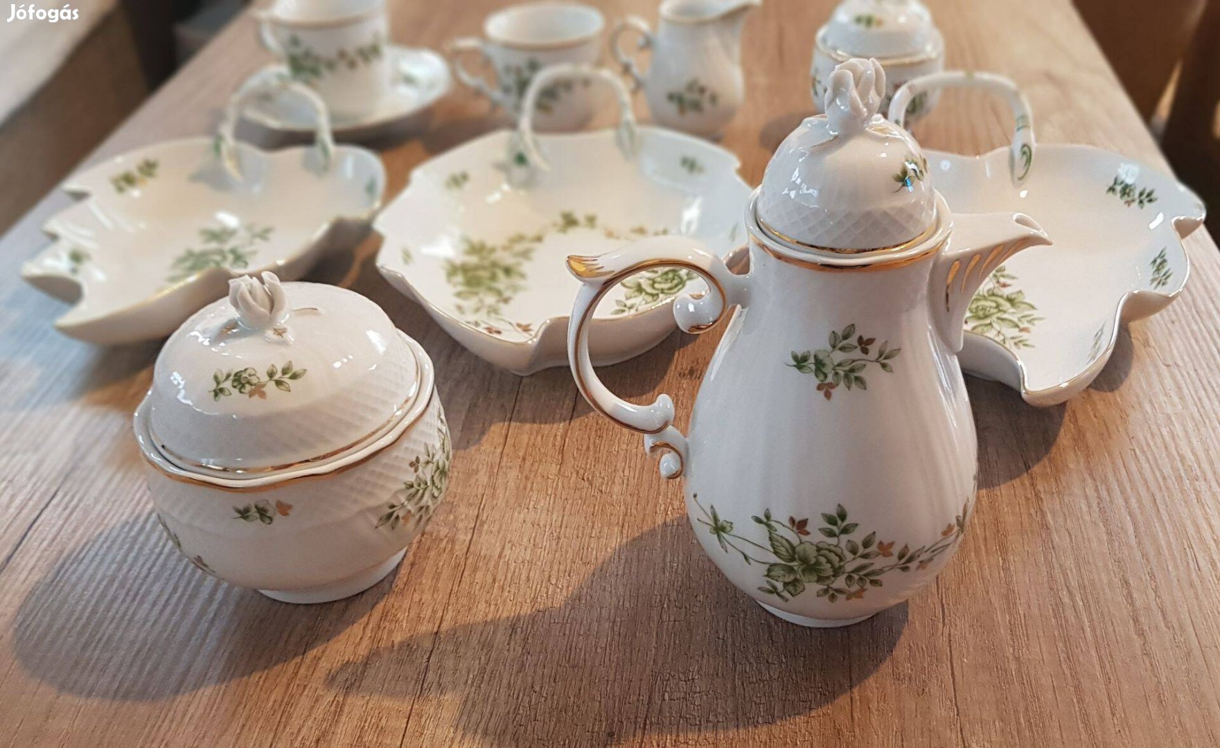 Hollóházi porcelánok újszerű állapotban(a képen láthatóak egyben)