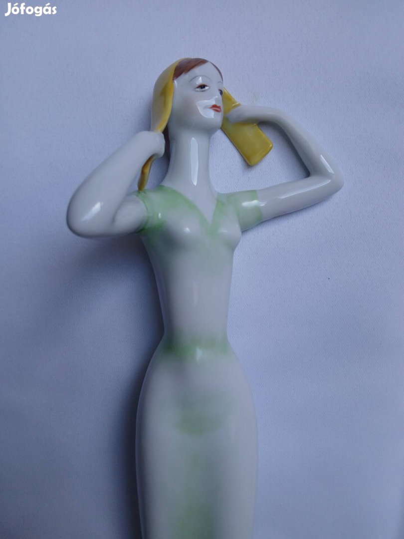 Hollohazi ritka art deco figura