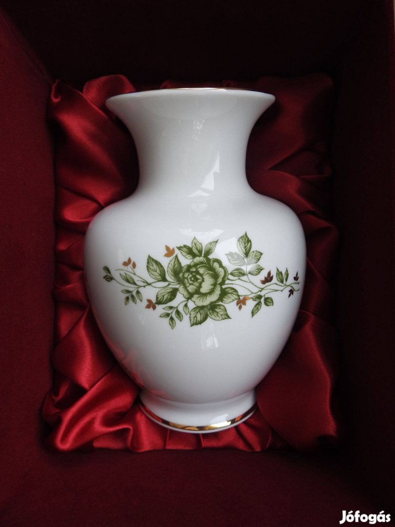 Hollóházi váza díszdobozban
