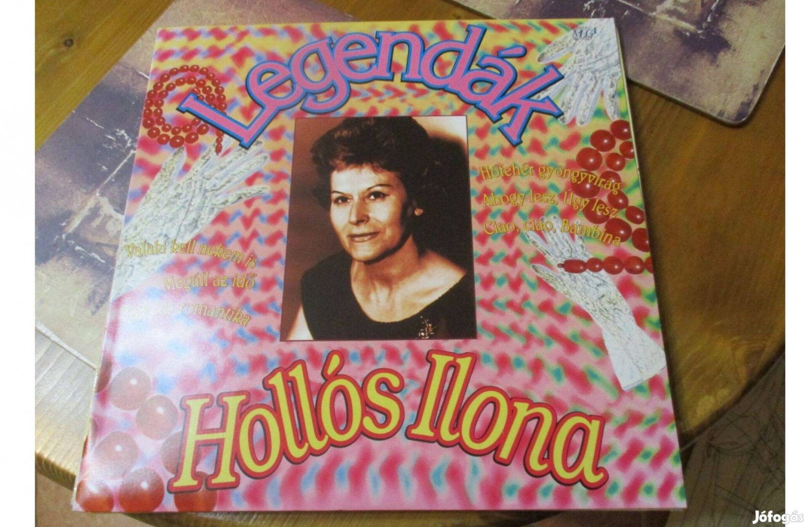 Hollós Ilona bakelit hanglemez eladó