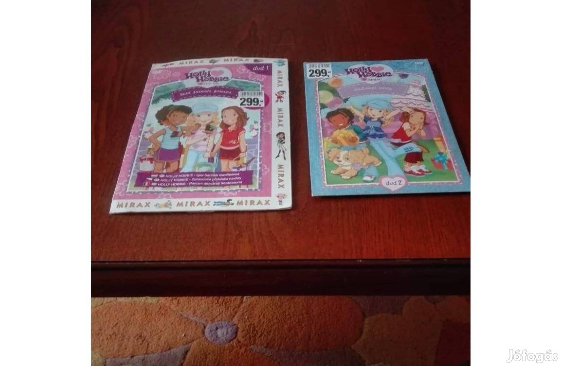 Holly Hobbie barátai szülinapi parti, DVD 2 db, használt