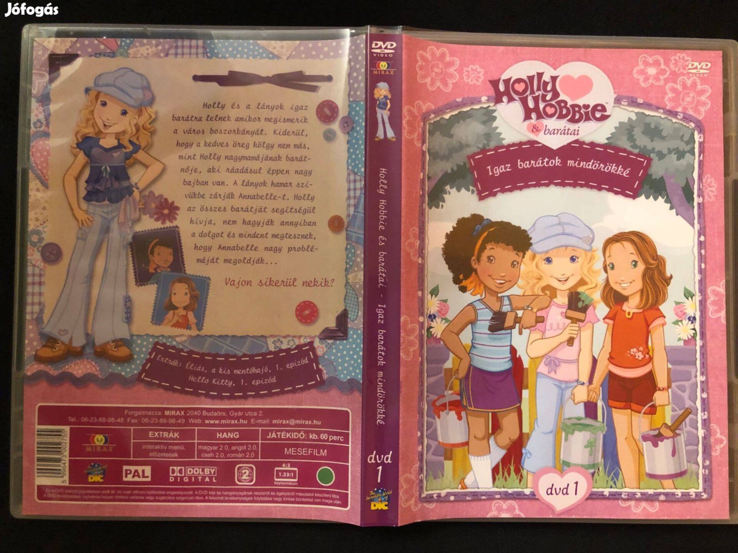 Holly Hobbie és barátai - Igaz barátok mindörökké DVD (karcmentes)