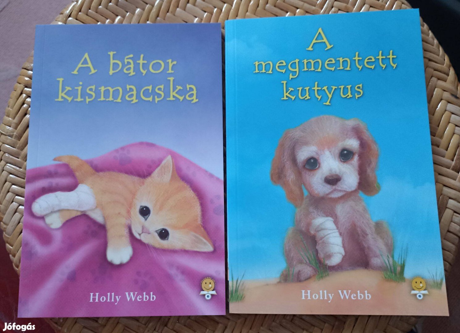 Holly Webb A bátor kismacska + A megmentett kutyus