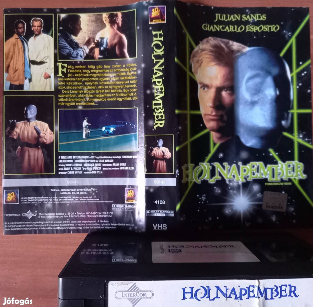 Holnapember - sci- fi vhs - Julian Sands