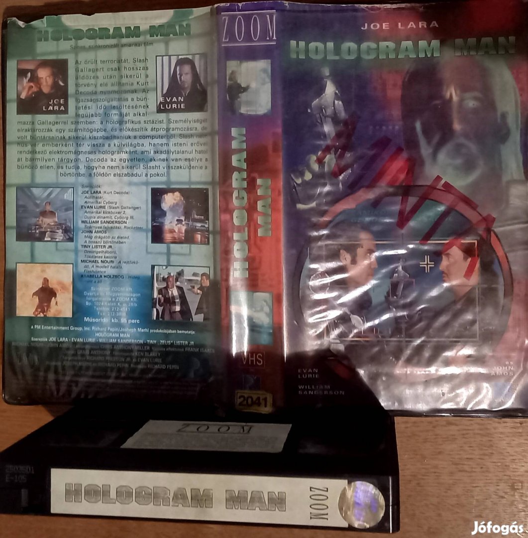 Hologram man - sci- fi vhs - zoom