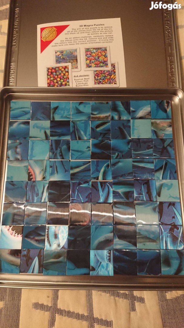 Hologramos, mágneses, 3D-s puzzle