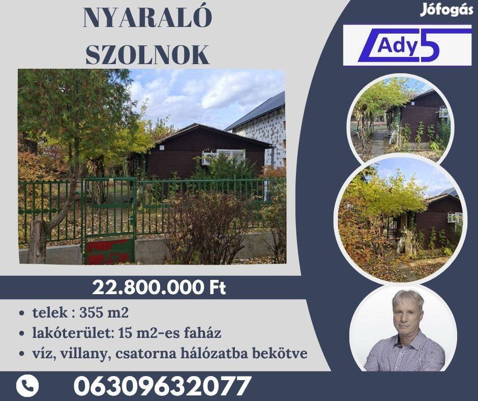 Holt-Tisza közeli nyaraló eladó