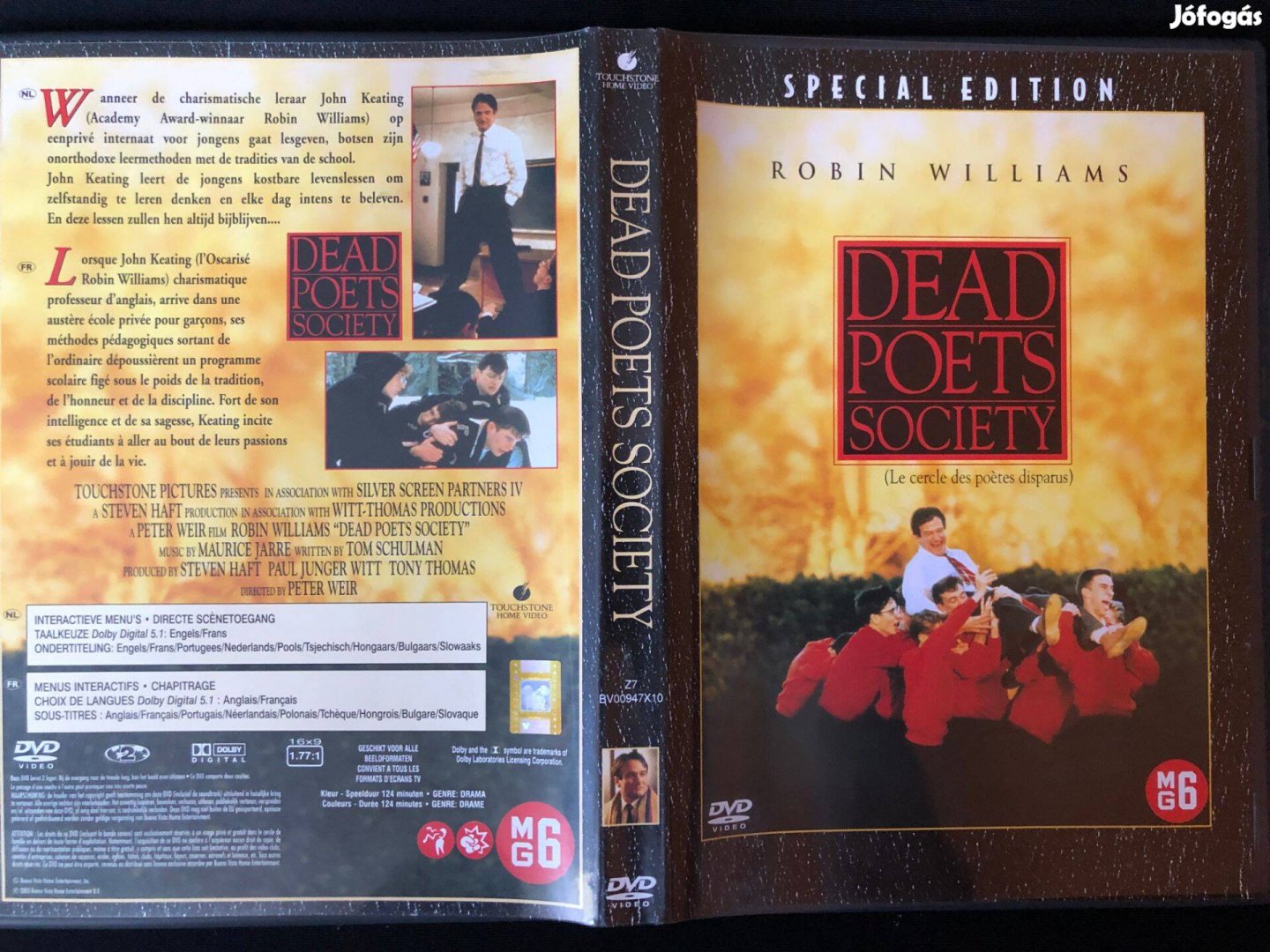 Holt költők társasága (karcmentes, Robin Williams) DVD