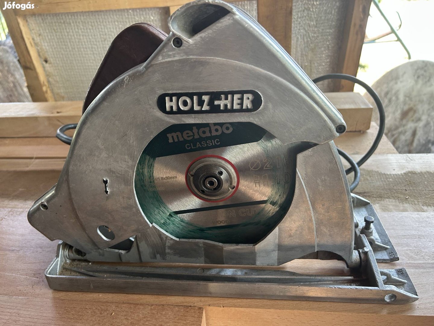 Holz-her merülő körfűrész