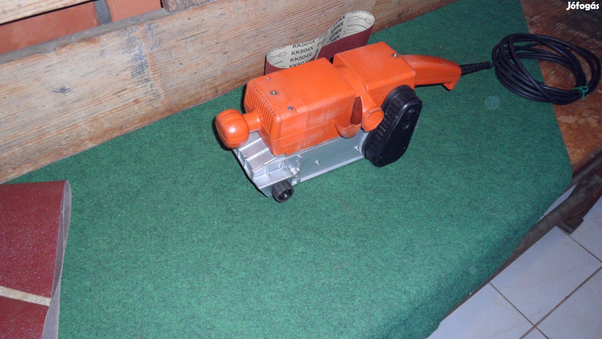 Holzher Festool szalagcsiszoló, for.szabályz. 1010 W fémre-fára fotók