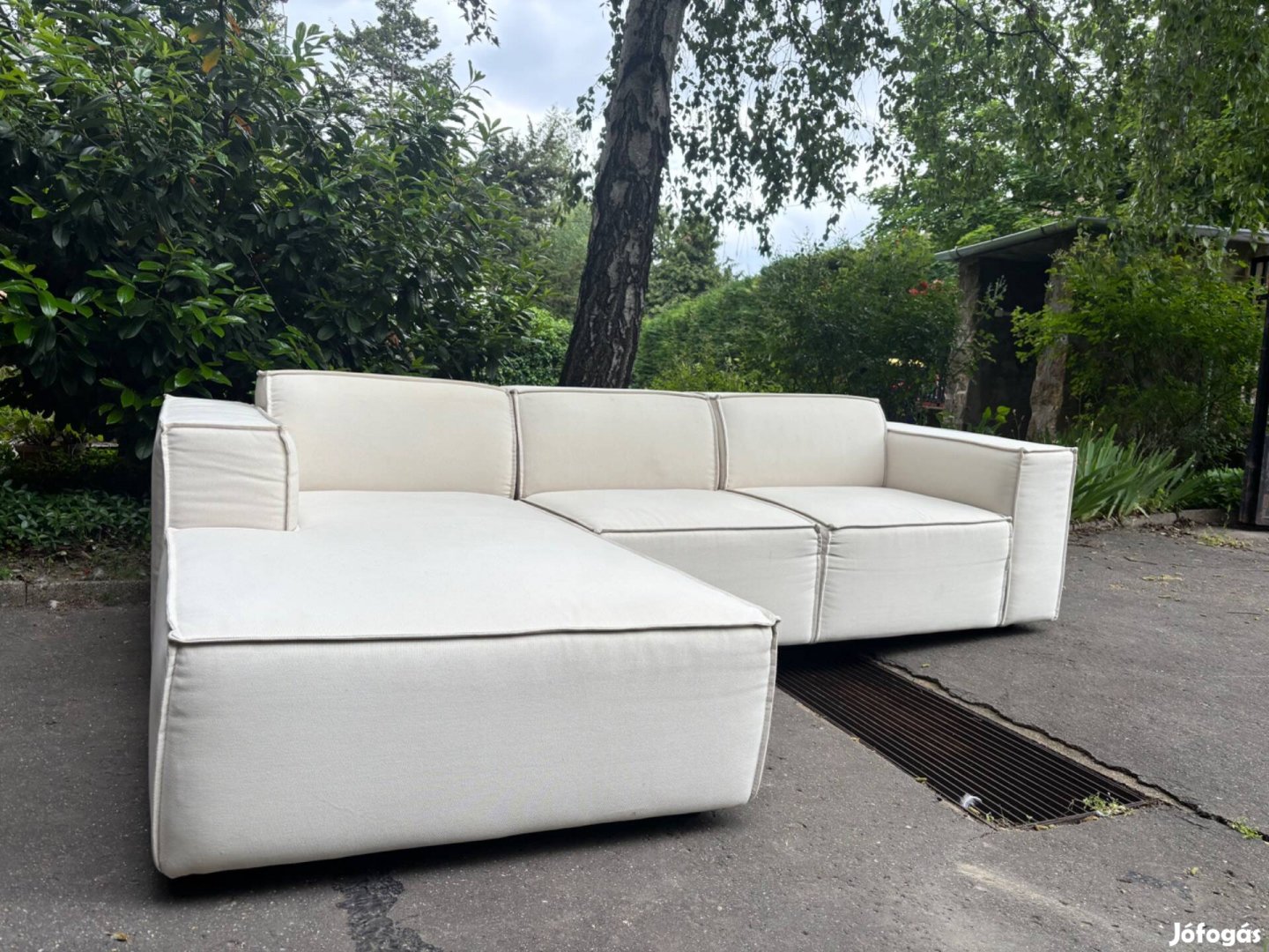 Home24 Kinx Kanapé Fekvőfotellel 260x177x90