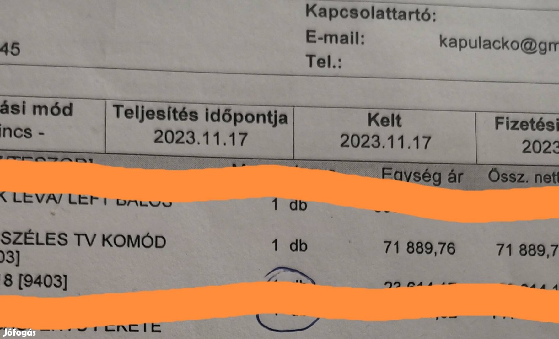Home-Max Buffalo széles TV komód 