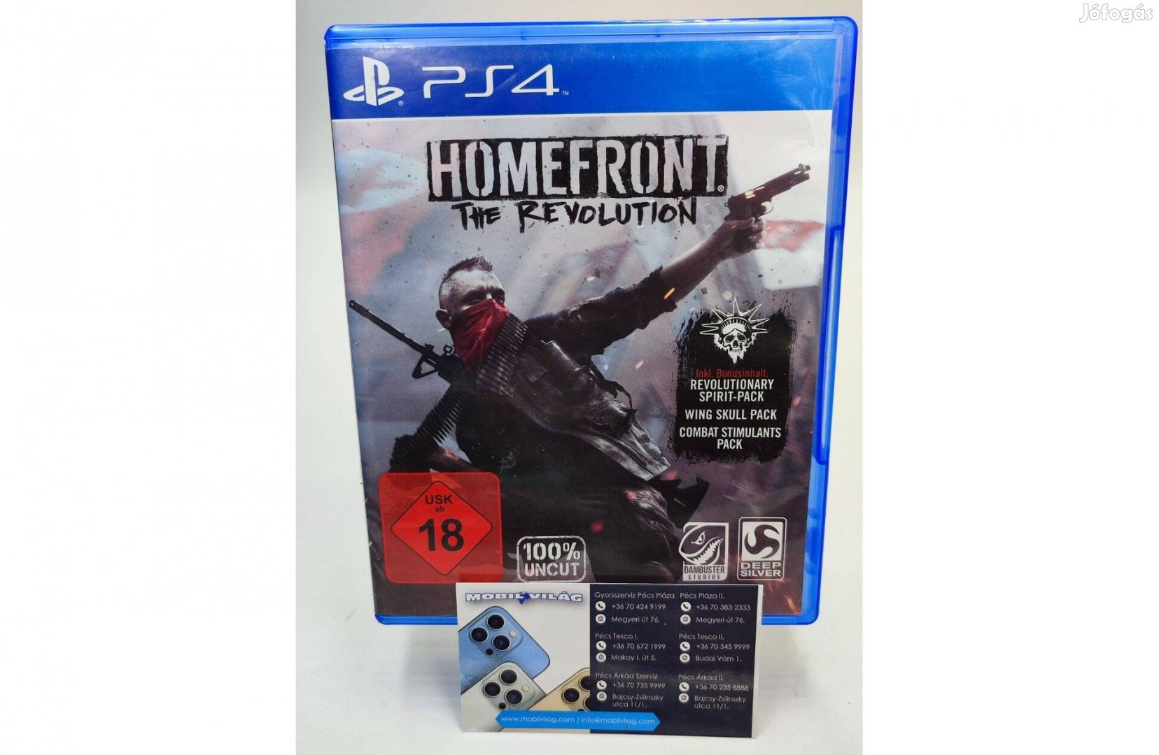 Homefront The Revolution PS4 Garaqnciával #konzl0084