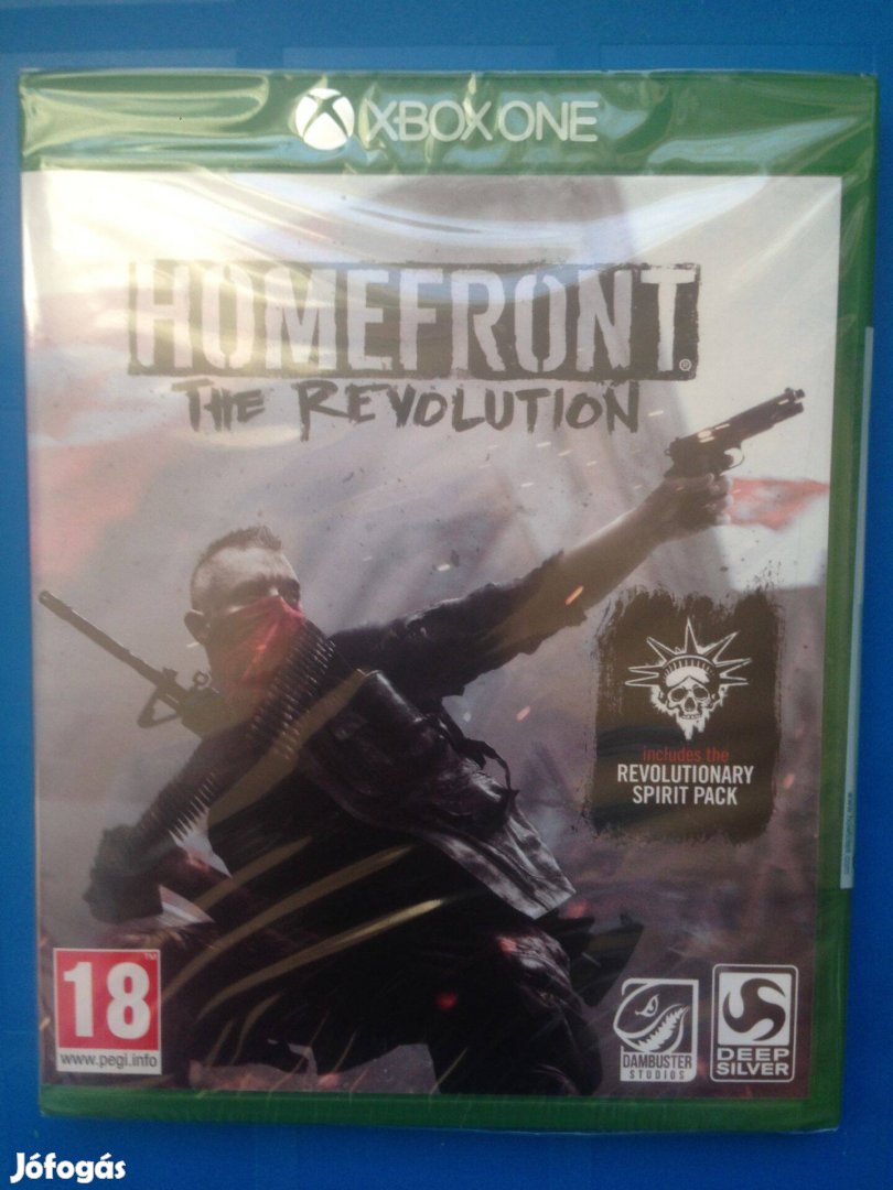 Homefront The Revolution xbox one-series x játék,eladó-csere"
