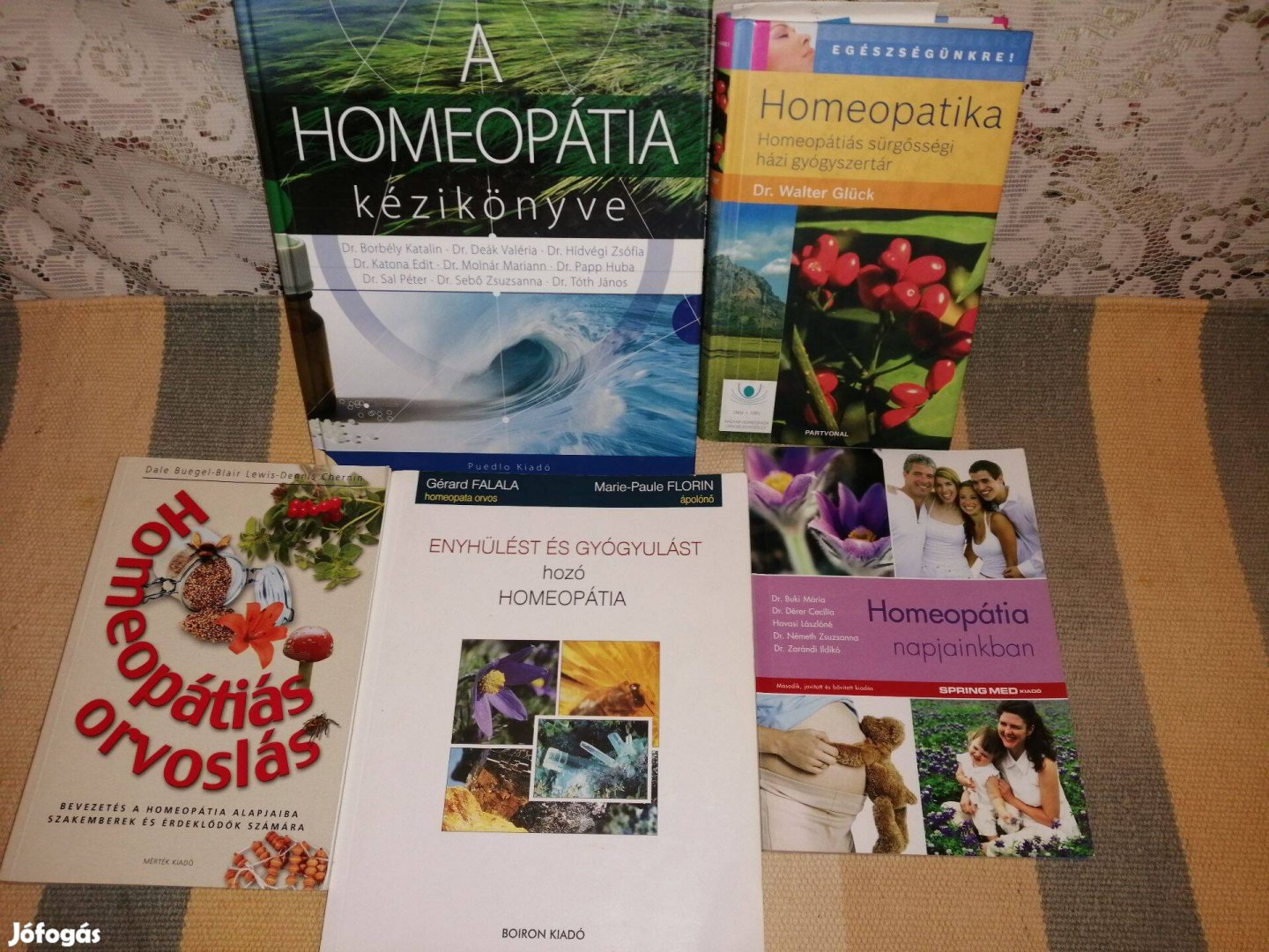 Homeopatia 5db-os könyvcsomag