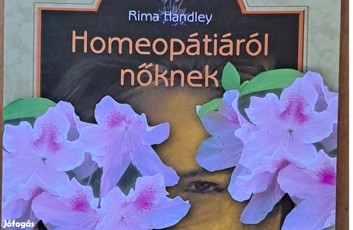 Homeopátiáról nőknek könyv