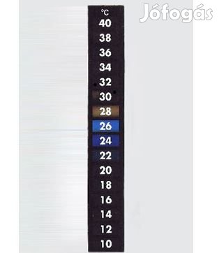 Hőmérő matrica 10-40°C-ig Wellbom (1053)