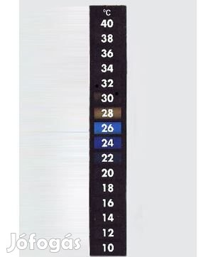 Hőmérő matrica 10-40°C-ig Wellbom (1053)