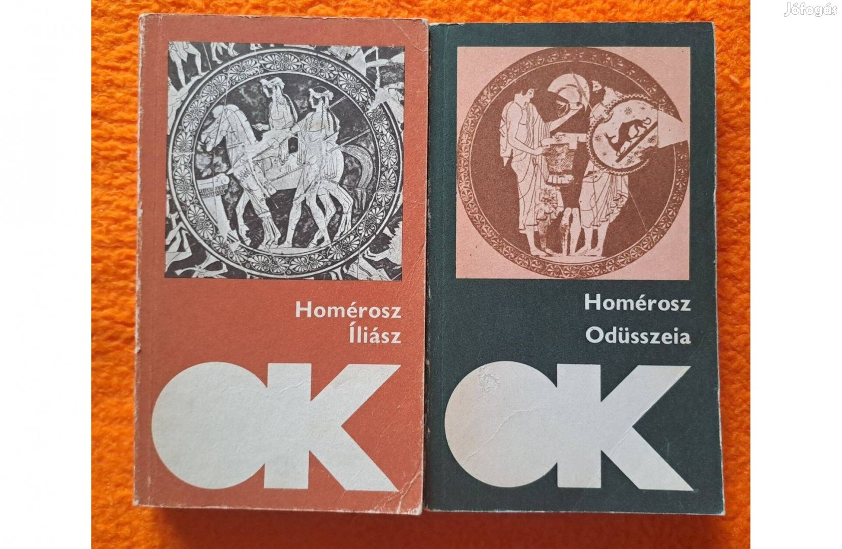 Homérosz: Íliász és Odüsszeia - 2 db könyv együtt csak 400 Ft