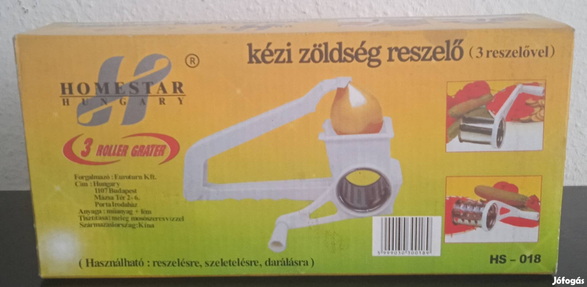 Homestar új kézi zöldség reszelő 