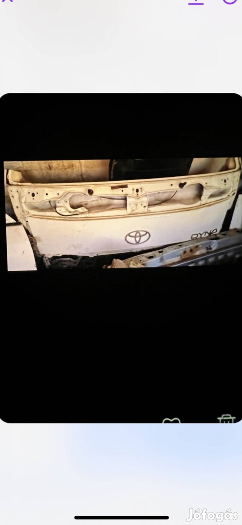 Homlok fal homlok lemez Dyna 100 150 Toyota