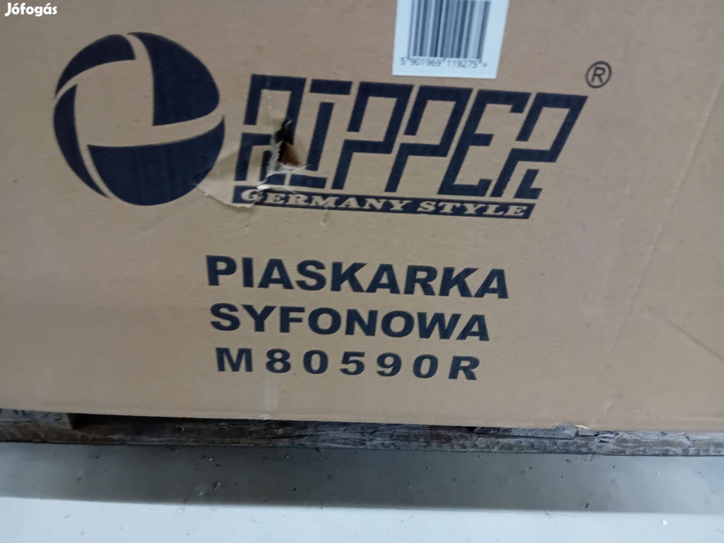 Homokfúvó 19L M80590