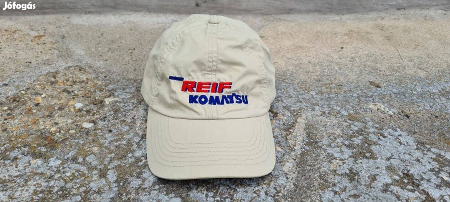 Homokszínű orkán Komatsu férfi baseball sapka