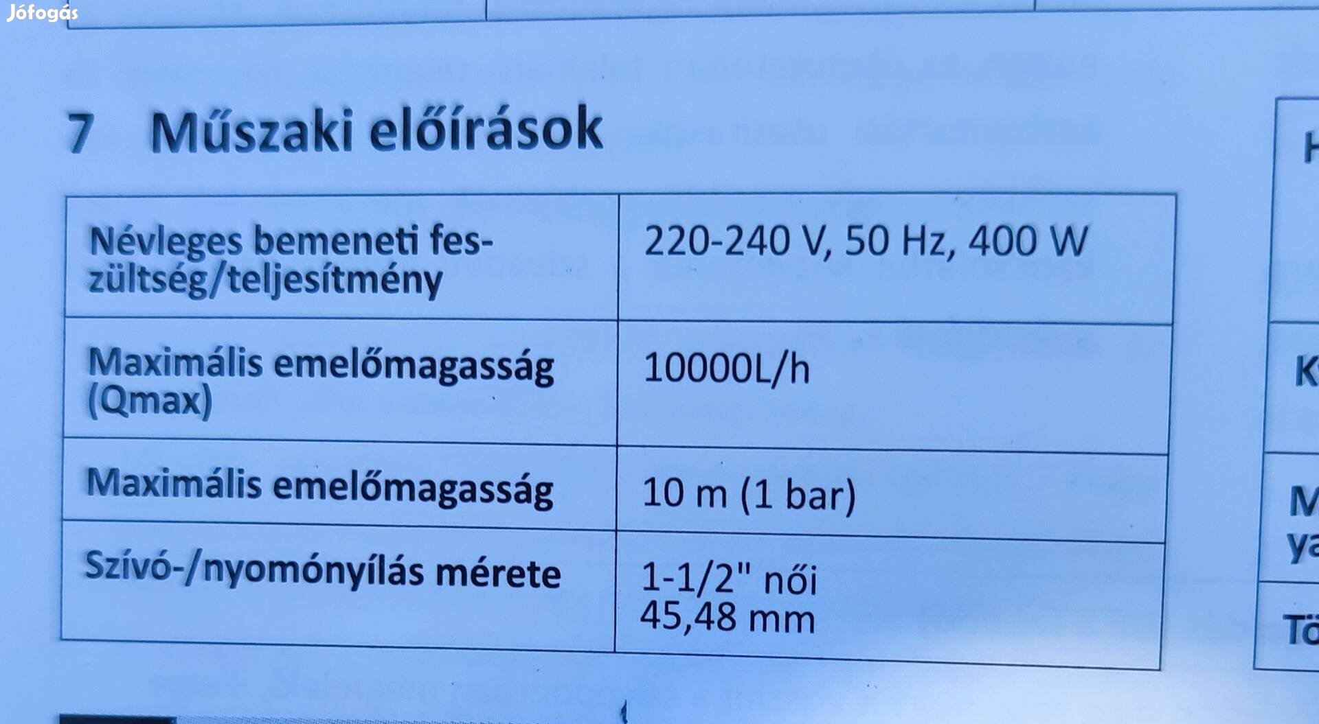 Homokszűrős vízforgató  , teljesen új!