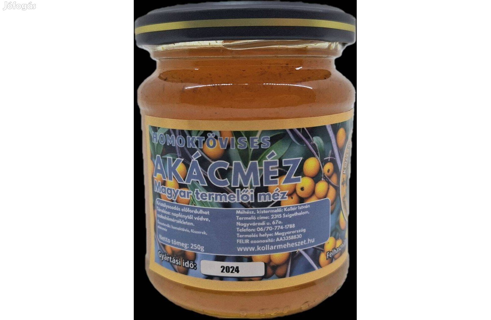 Homoktövises Akácméz, Kollár Családi Méhészet (250)