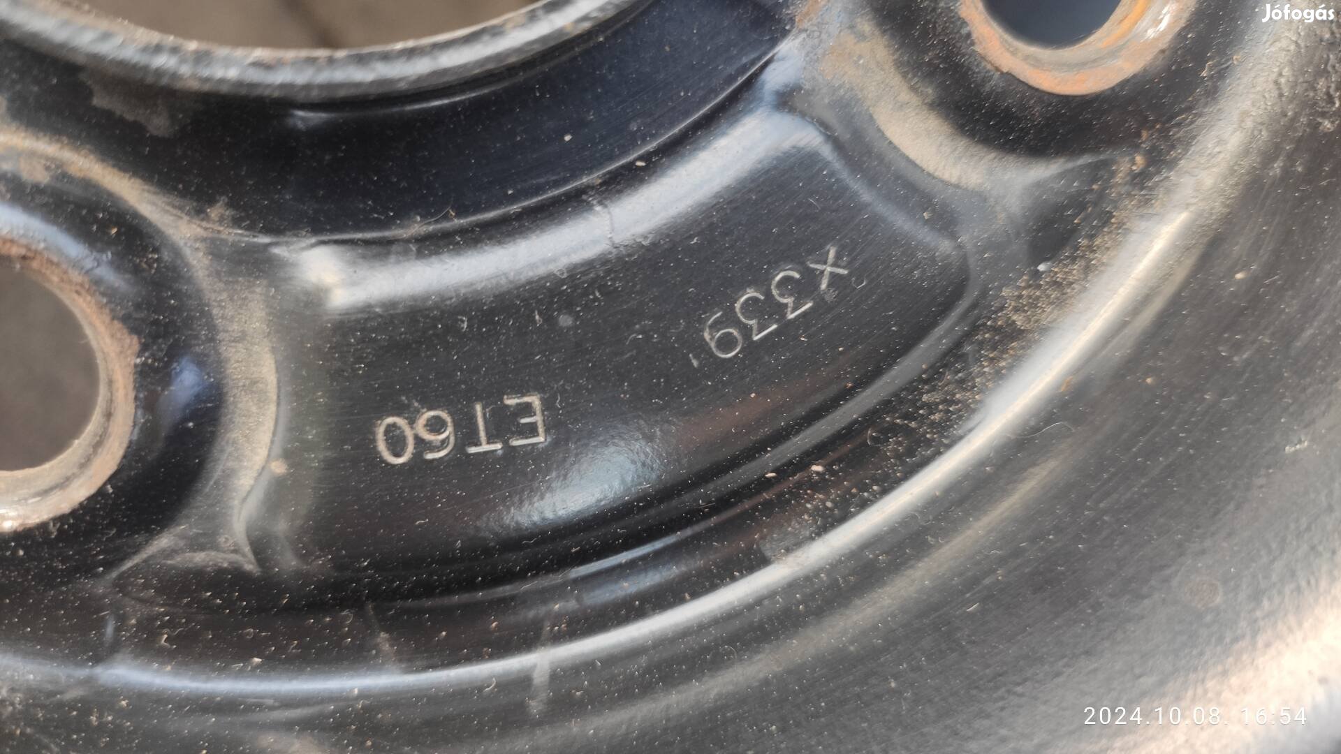 Honda 14 colos 4x114,3 ET 60 használt lemezfelni garnitúra