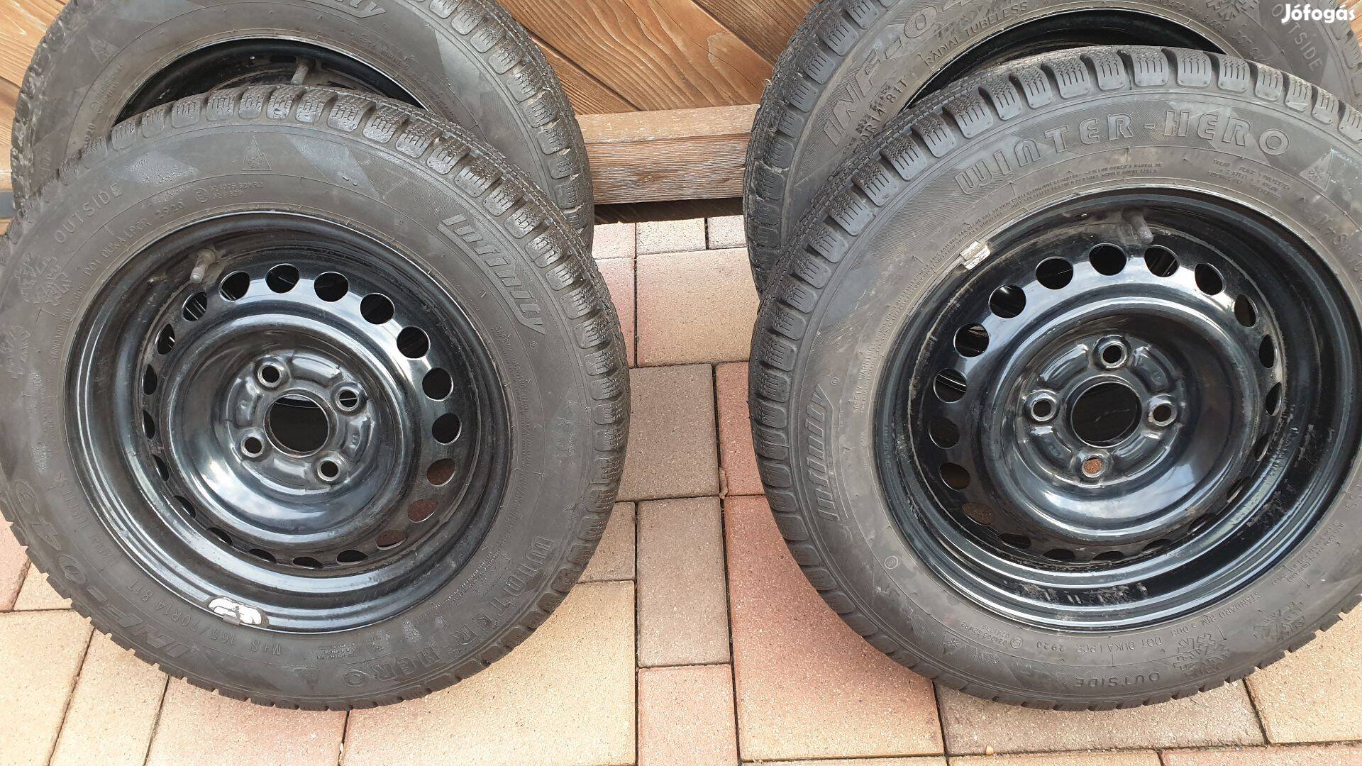 Honda 165/70 R14 téli szett