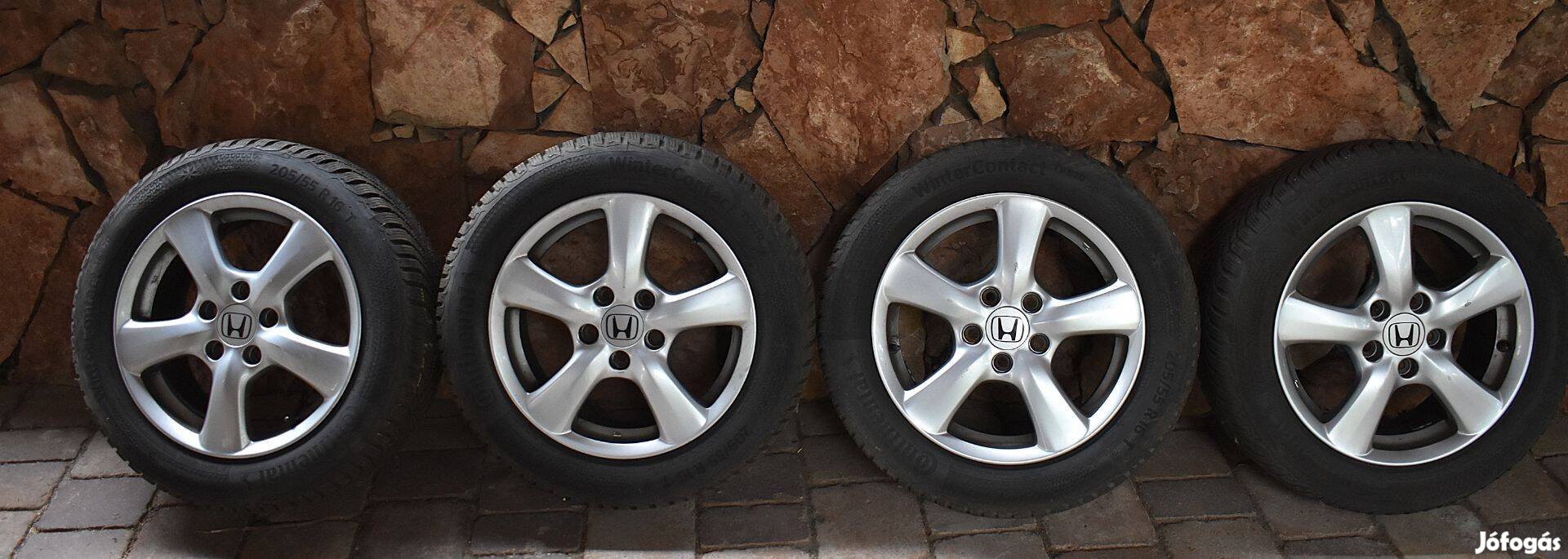 Honda 16"-os alufelni téli gumival