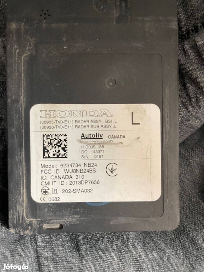 Honda 36935-TV0-E11 holtérfigyelő