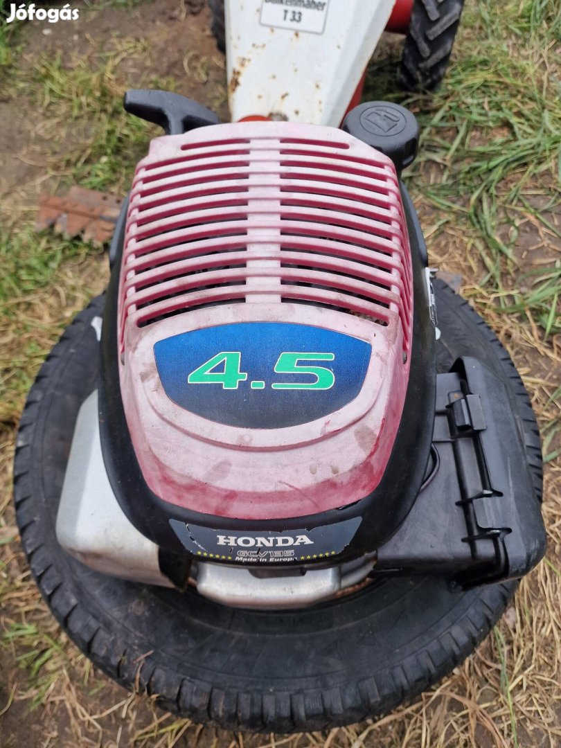 Honda 4,5 lóerős benzinmotor fűnyíró kapálógép hajtására