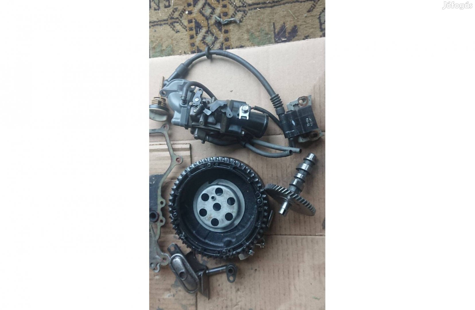 Honda 5Le. 4 ütemű motor alkatrészei