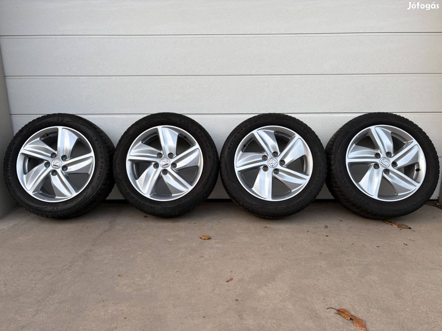 Honda 5x114.3 17" alufelnik téli gumikkal olcsón