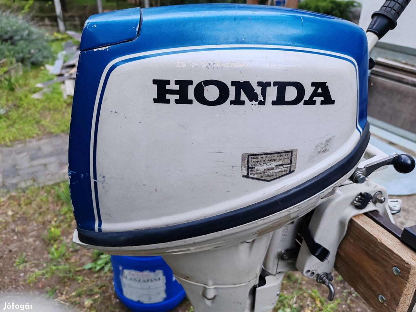 Honda 7,5 ös 4 ütemű csónakmotor hosszú tribes